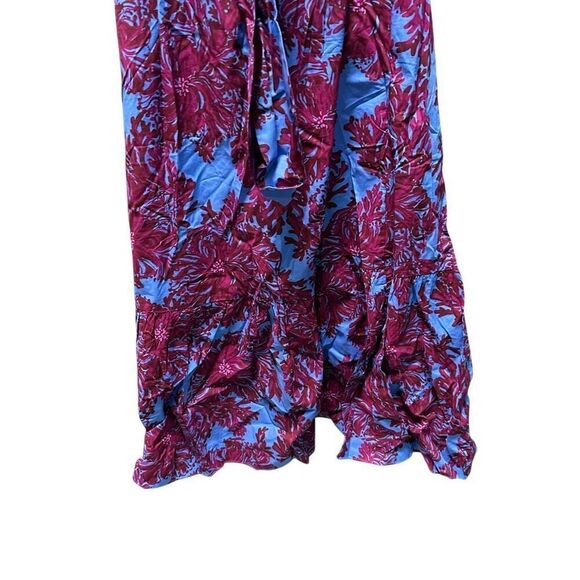 New Lilly Pulitzer Zelalynn One Shoulder Abaco Blue Maxi Dress 8 - Picture 4 of 8